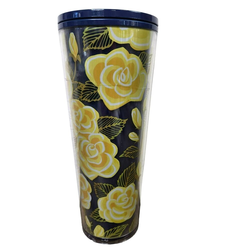 Starbucks 2019 Yellow Rose Of Texas Limited Local Series 24oz Tumbler *FLAW READ - Picture 4 of 12